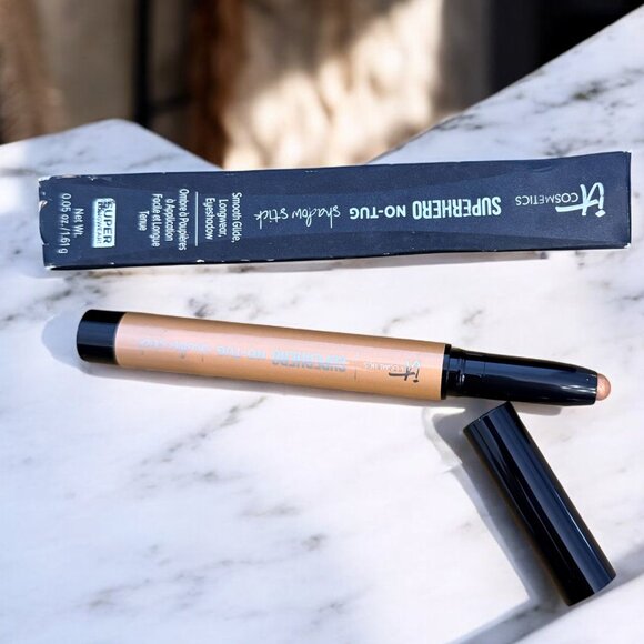 IT Cosmetics NEW Superhero No-Tug Longwear Eyeshadow Stick in Bionic Bronze - Picture 2 of 6